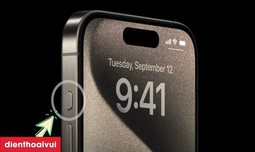 Nút Action tùy chỉnh linh hoạt trên iPhone 16 Pro Max 1TB - Đổi Bảo Hành