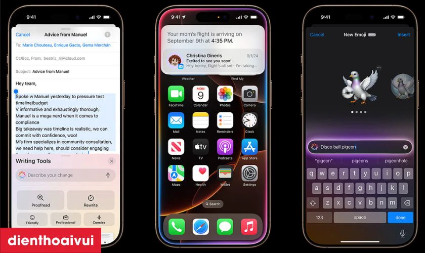 Trải nghiệm Apple Intelligence với nhiều tính năng ấn tượng