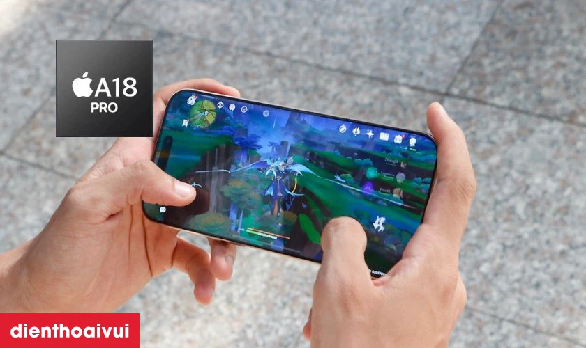 Chip Apple A18 Pro mạnh mẽ