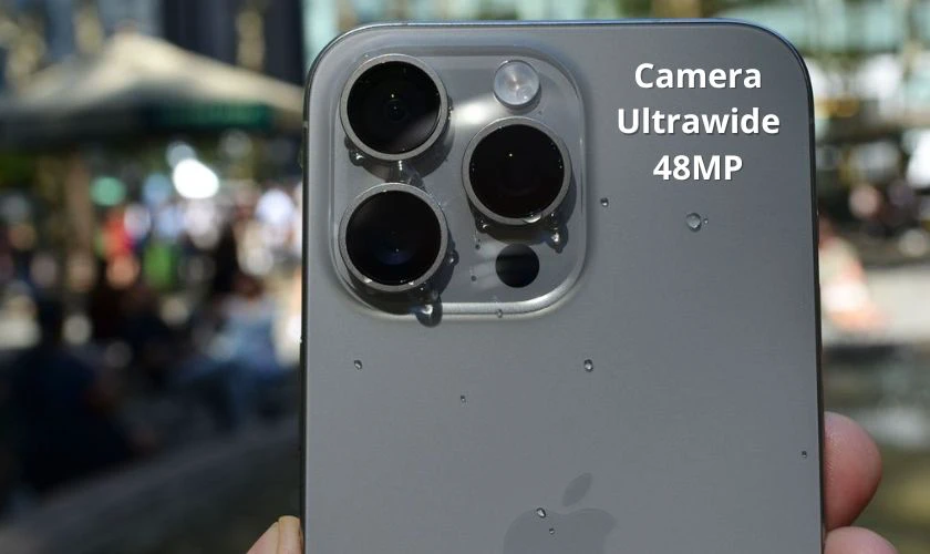 Camera iPhone 16 Pro Max 512GB được trang bị cảm biến mới