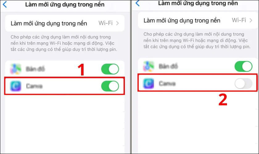 Gỡ bỏ hoặc tắt các ứng dụng chạy nền gây xung đột