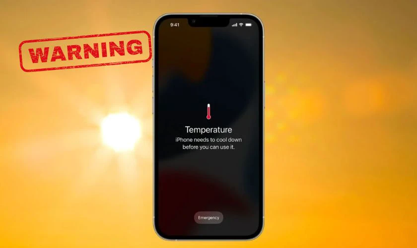 Dấu hiệu iPhone 16 Pro Max bị nóng máy
