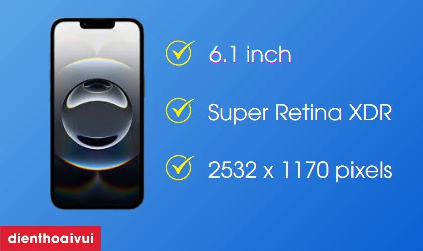 iPhone 16E 128GB VN/A - Đã kích hoạt vẫn sở hữu thiết kế mỏng nhẹ