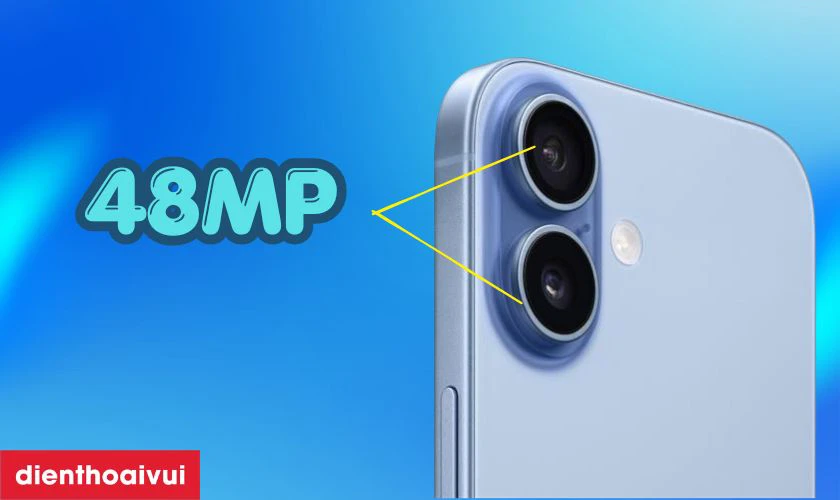 Camera sau iPhone 17 sở hữu 2 ống k&iacute;nh 48MP Fusion Main