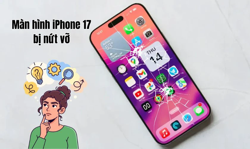 Khi nào nên thay màn hình iPhone 17 bị đơ màn hình?