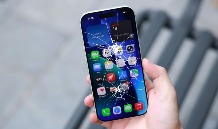 Màn hình hoặc cảm ứng bị hư hỏng