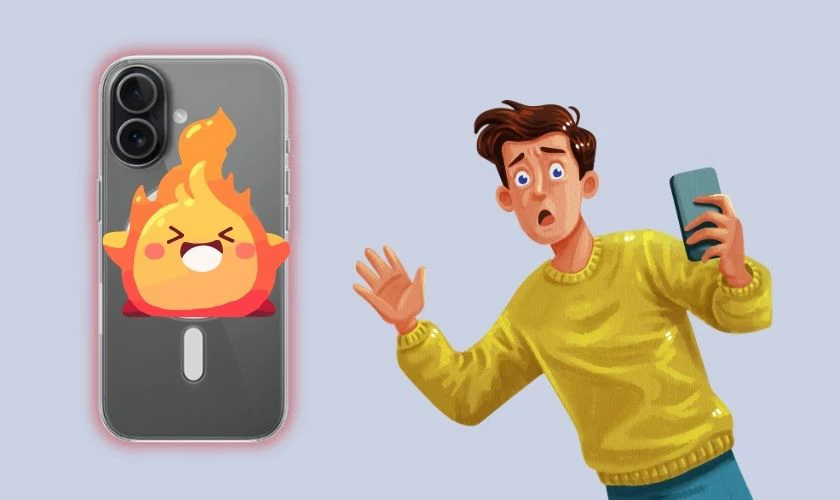 Dấu hiệu nhận biết iPhone 17 bị nóng máy