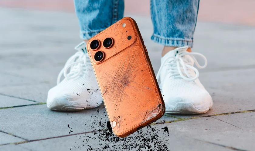 Rơi rớt hoặc va đập mạnh