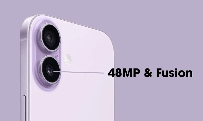 Camera Chính 48MP & Cảm biến mới