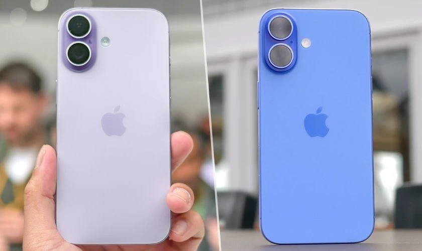 So sánh camera iPhone 17 và iPhone 16