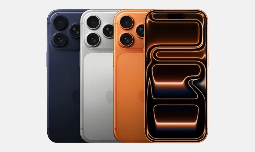 iPhone 17 Pro Max: Phiên bản 256GB, 512GB, 1TB, 2TB