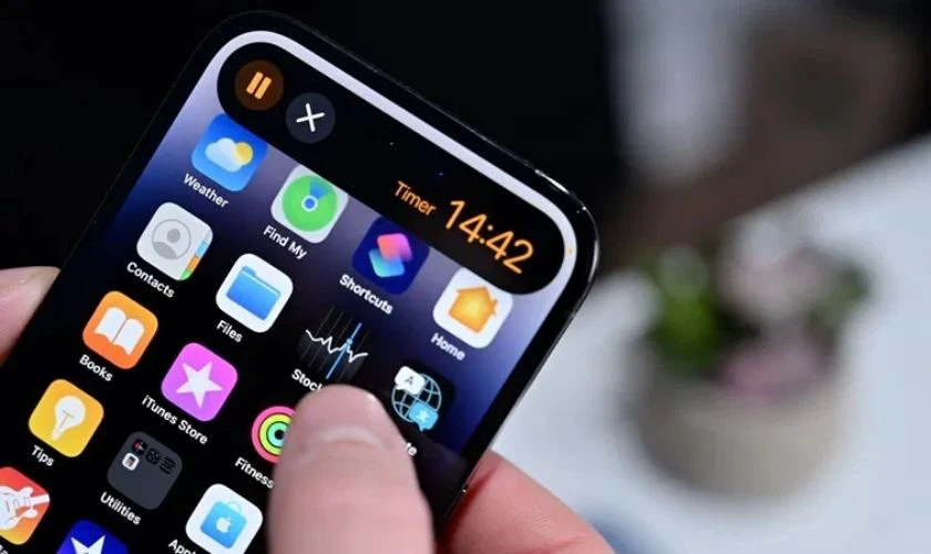 Vuốt (swipe) để chuyển đổi hoạt động