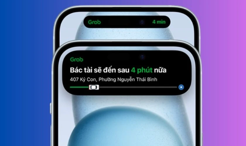 Xem thông báo nhanh trên Dynamic Island