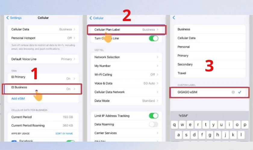 Cách quản lý eSIM trên iPhone 17 an toàn, dễ dùng