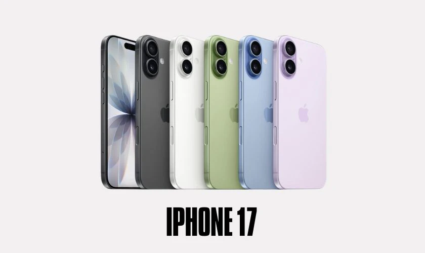 iPhone 17 có mấy màu