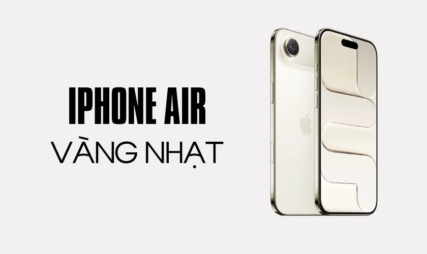 iPhone 17 Air có mấy màu