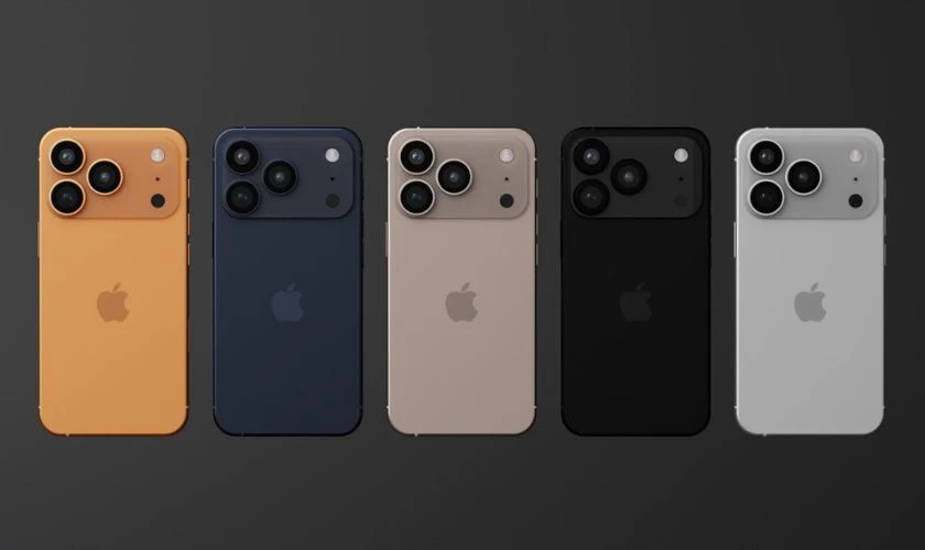 Giá iPhone 17 có chênh lệch giữa các màu không?