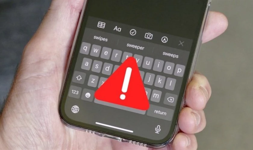 Khi nào nên sửa iPhone 17 không gõ được tiếng Việt tại trung tâm?