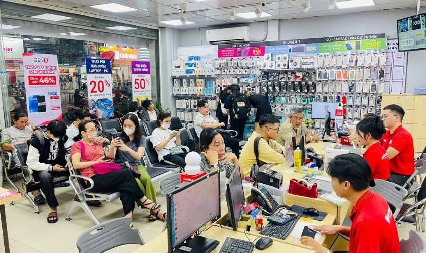 Địa chỉ sửa iPhone 17 không gõ được tiếng Việt lấy ngay