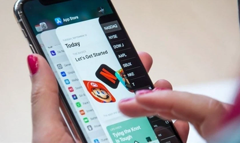 iPhone xung đột phần mềm