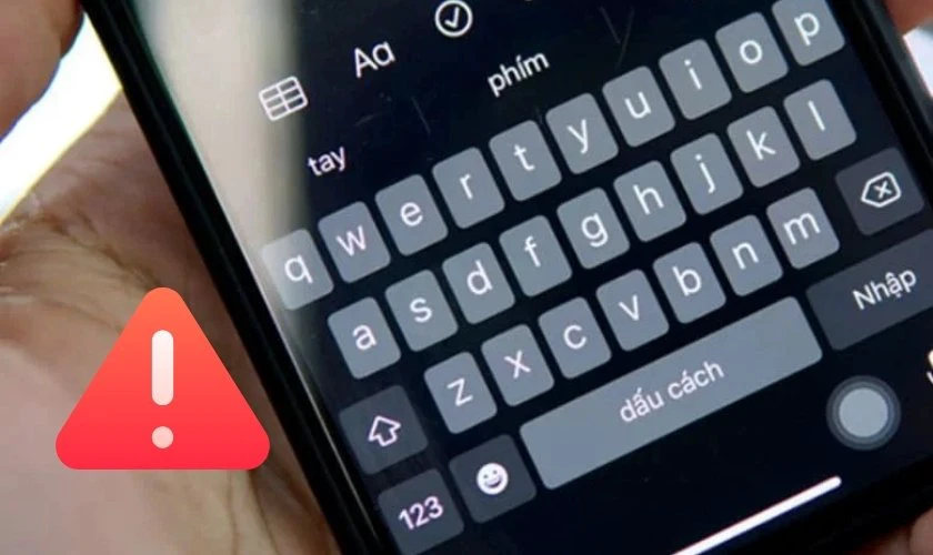 Không chuyển được kiểu gõ