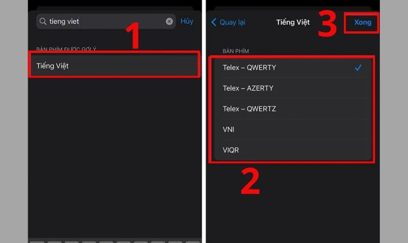 Cách sửa lỗi iPhone 17 không gõ được tiếng Việt