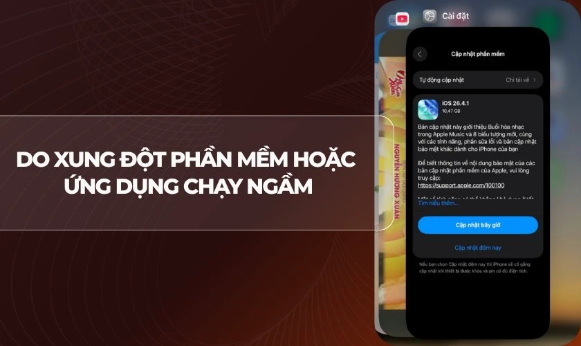 Nguyên nhân iPhone 17 không tắt được màn hình