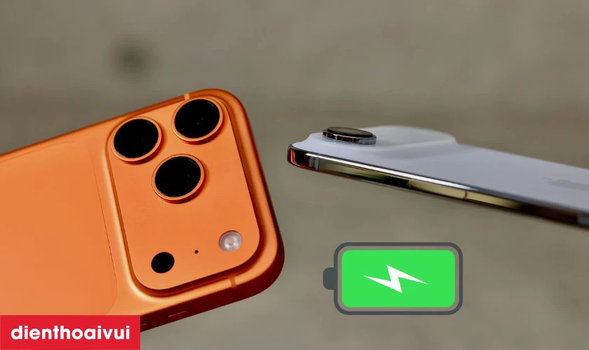 Pin dung lượng cao, sạc nhanh 40W và sạc không dây MagSafe 25W