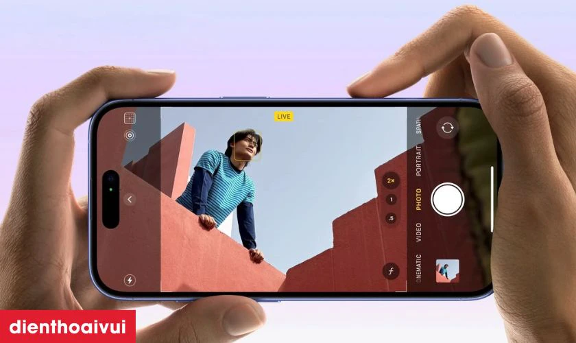 Hệ thống camera 48MP tối ưu cho nhiếp ảnh di động