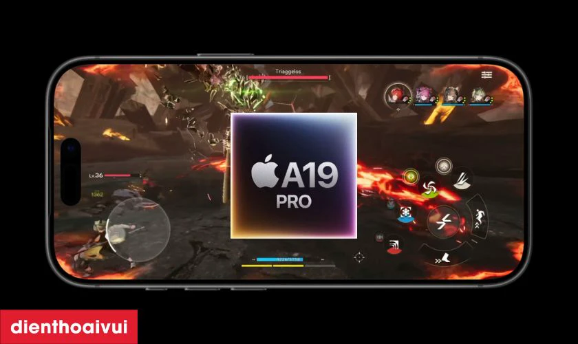 Chip A19 Pro hiệu quả mượt mà