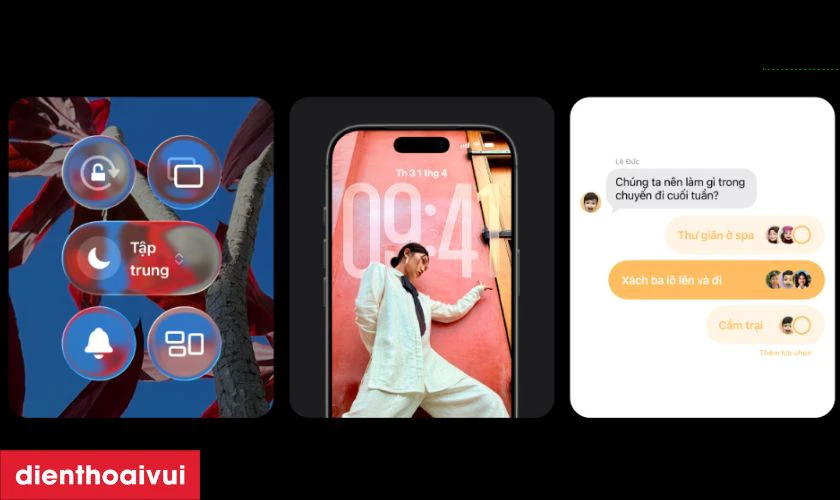 iOS 26 với diện mạo mới