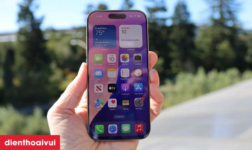 M&agrave;n h&igrave;nh Super Retina XDR 6.9 inch t&iacute;ch hợp ProMotion 120Hz