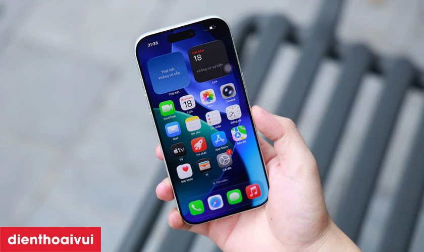 M&agrave;n h&igrave;nh ProMotion 120Hz hiển thị mượt m&agrave;, s&aacute;ng hơn