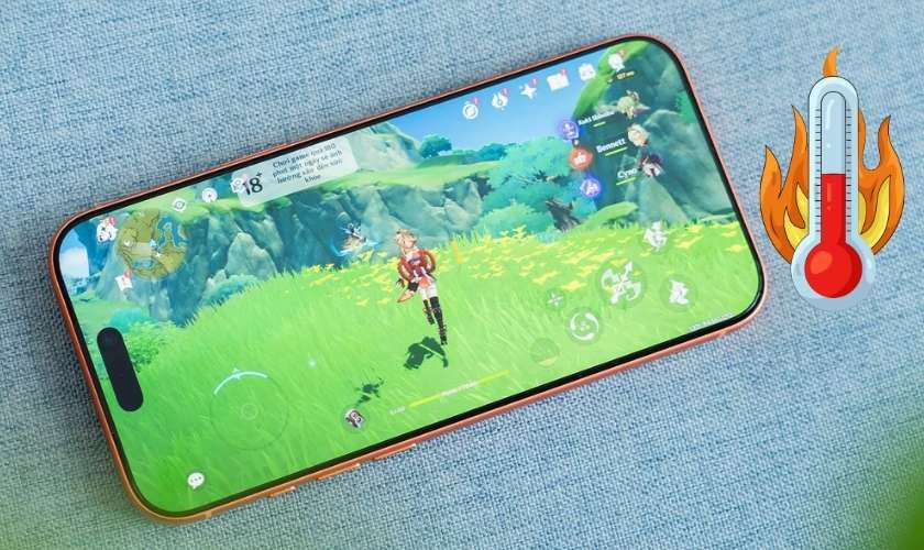 Nhiệt độ máy tăng cao liên tục