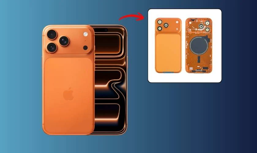 Thay khung viền vỏ máy