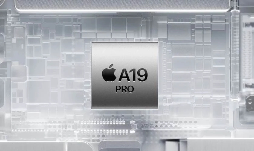 Hiệu năng khủng: Chip A19 Pro 3nm (thế hệ 2) kết hợp GPU 6 nhân