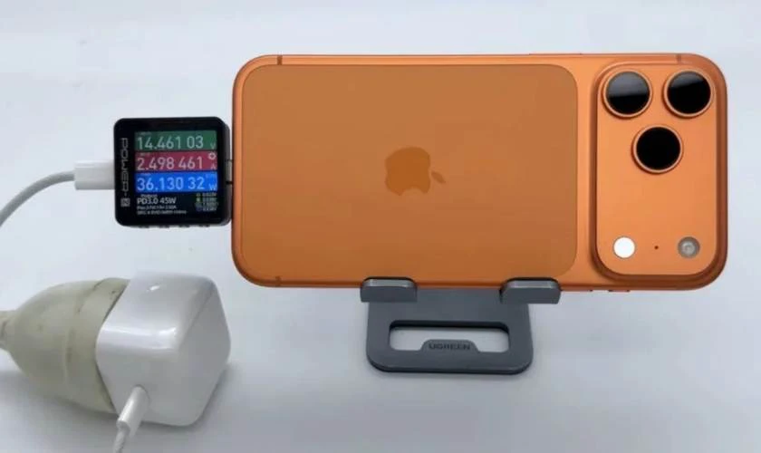 Pin dung lượng lớn, hỗ trợ sạc nhanh 40W