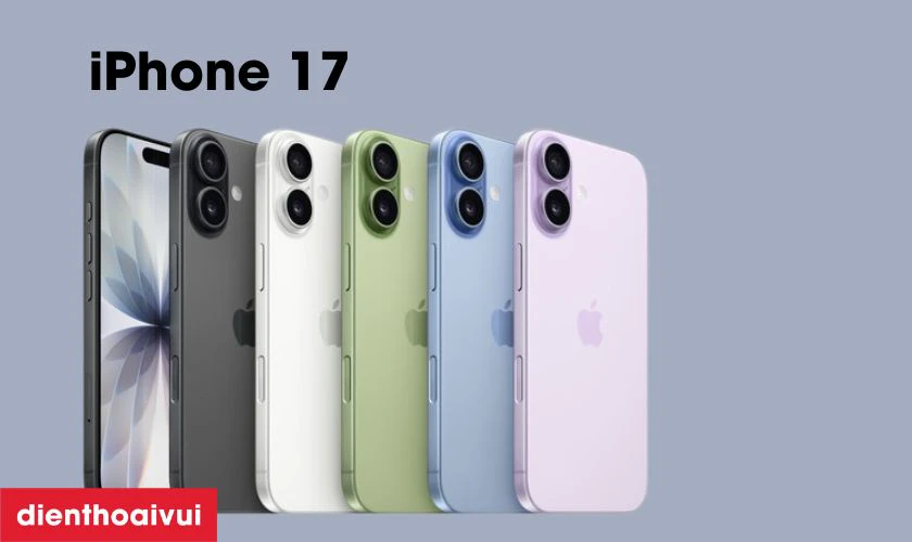 iPhone 17 thường có thiết kế bo cong mềm mại, viền mỏng