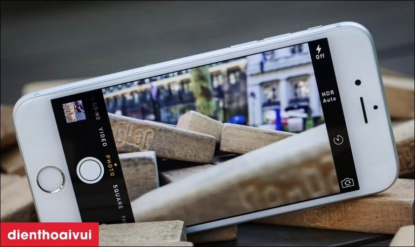 Camera của iPhone 6S Plus 32GB cũ xước cấn được đổi mới