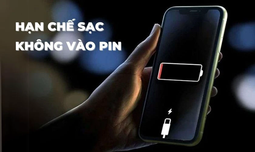 Mẹo hạn chế iPhone 7 Plus sạc không vào pin