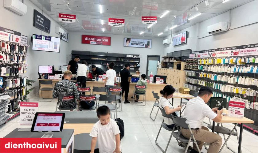 Những cam kết khi mua tại iPhone 8 64GB Đỏ Đổi bảo hành Điện Thoại Vui