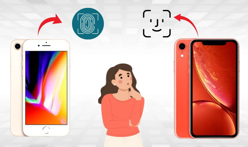 Nên chọn iPhone 8 hay iPhone có Face ID