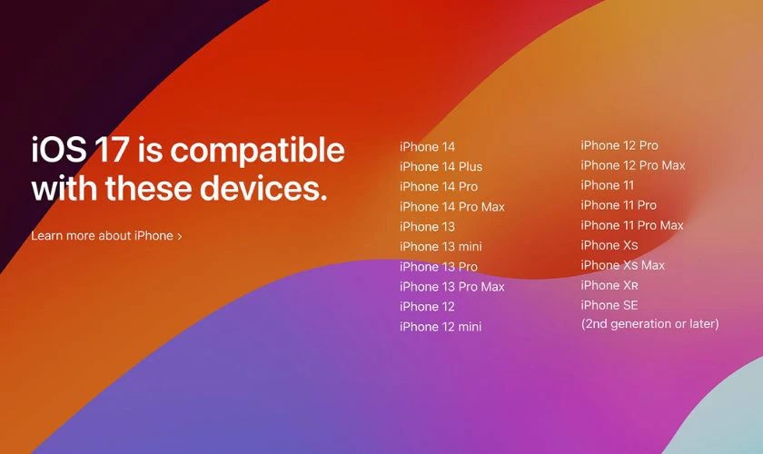 iPhone 8 Plus có lên được iOS 17 không ở hiện tại