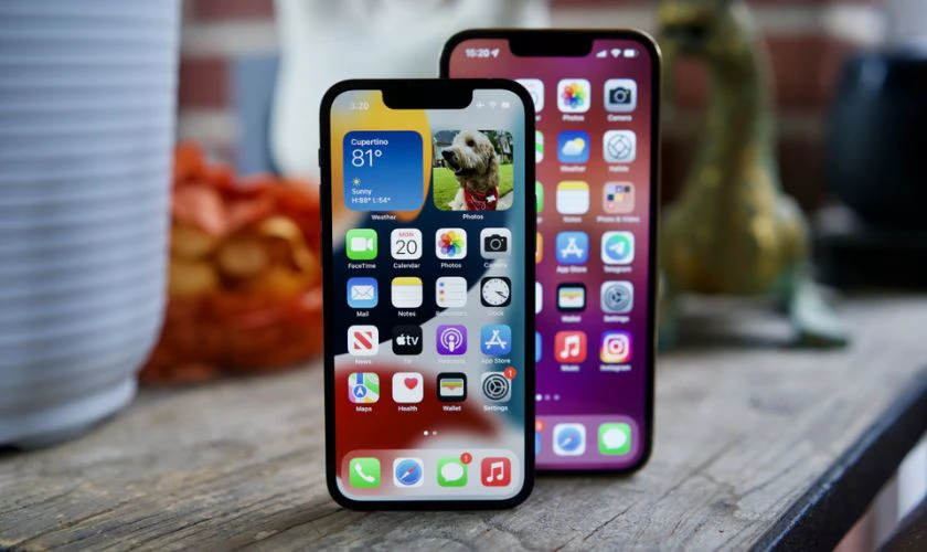 Đối với người dùng iPhone 12 Pro Max trở xuống