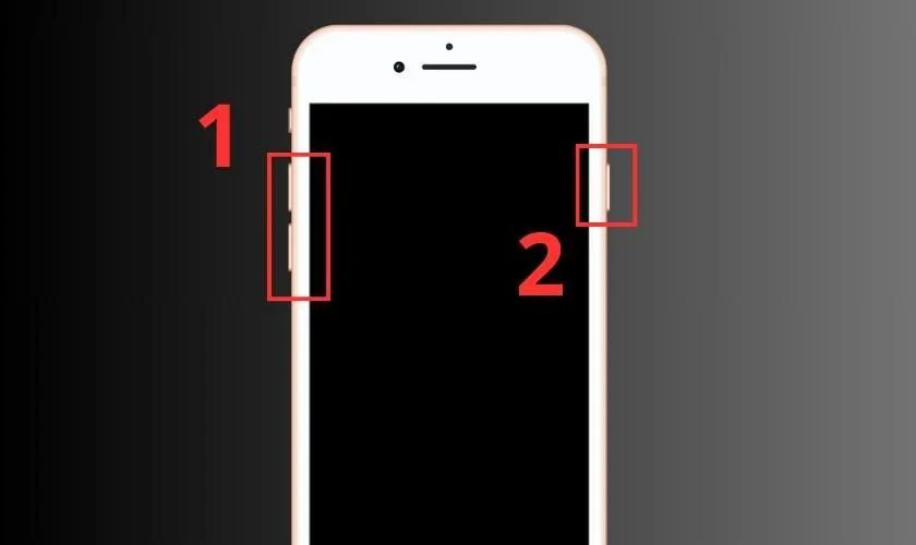 Khởi động lại iPhone loại bỏ lỗi hệ thống