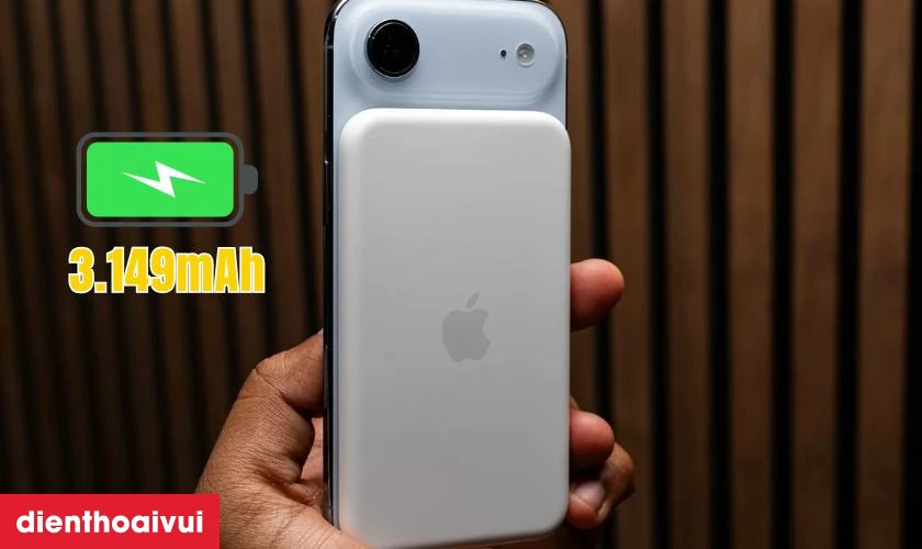 Viên pin dung lượng 3.149mAh đủ dùng