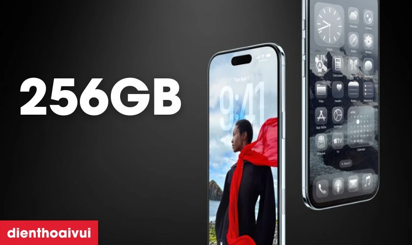 Bộ nhớ khởi điểm lớn 256GB