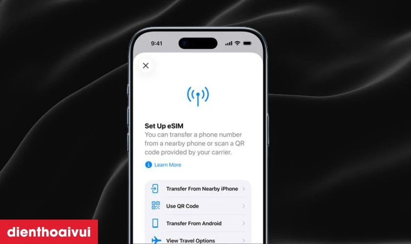 Hỗ trợ 2 eSIM