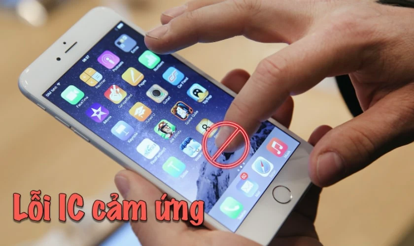 IC màn hình lỗi dẫn đến sọc hiển thị