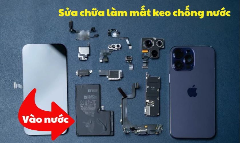 Tại sao iPhone cũ có thể mất khả năng chống nước